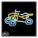 ATV Neon Sculpture