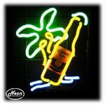 Corona Palm Neon Sculpture