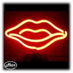 Lips Neon Sculpture